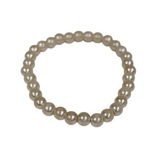 Vintage small faux pearl stretch bracelet